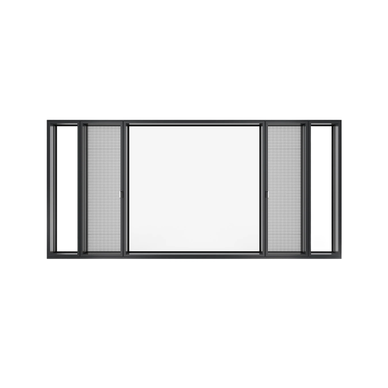Low Energy Consumption Inward Opening Window Screen Integrated System GU02-100